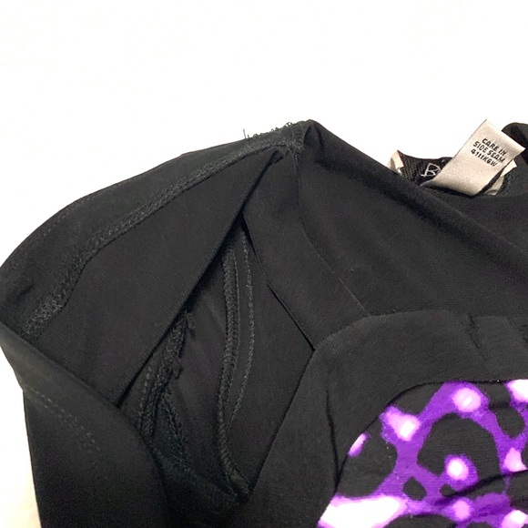 Purple Cheetah Print BWear Dress - Picture 4 of 5